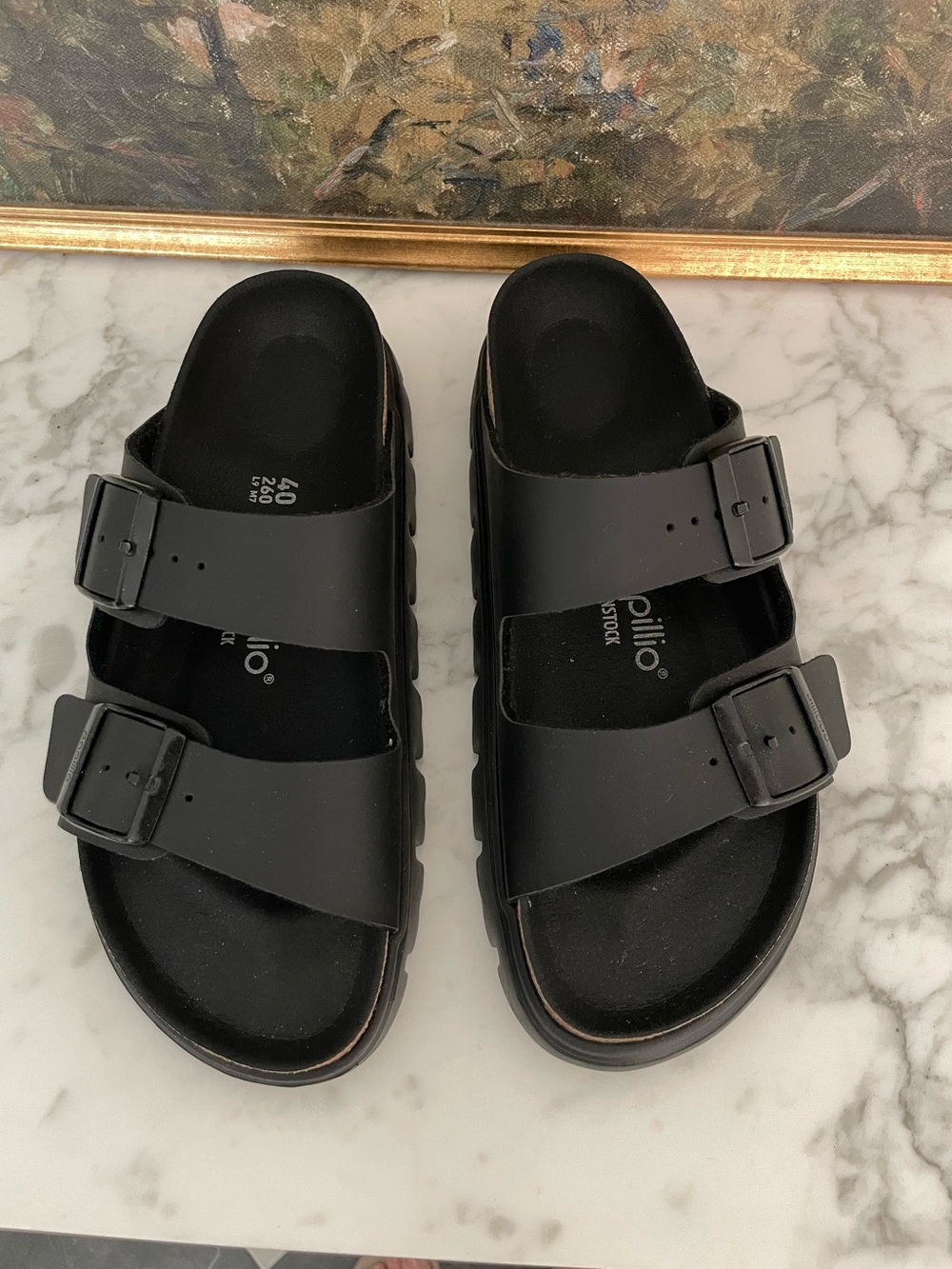 Birkenstock Papillio Arizona Chunky Sandals Size 9 (40) - Picture 5 of 10